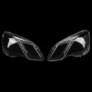 MAGICKIT Pair Headlight Lens Cover For Mercedes-Benz E Class W212 E350 E500 E63 AMG 2009-2012 Headlight Lampshade Accessories