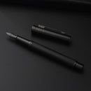 LT Hongdian Titanium Black Forest Pen Calligraphy Student Business Office Women Boxed 1850 Gift Ink Pen