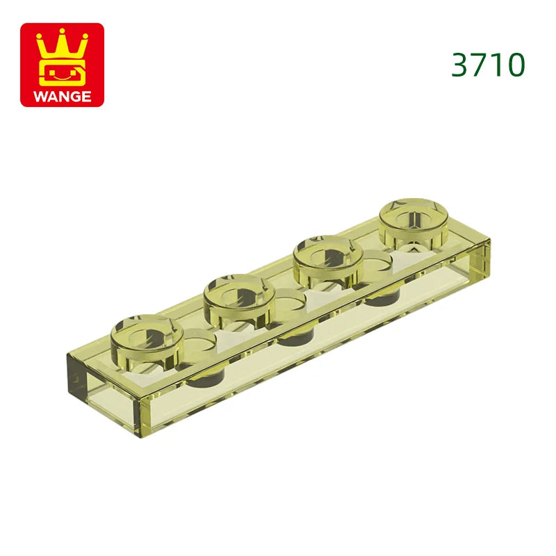 Wange 149Pcs/Lot 3710 1x4 Basic Building Block Moc Components Parts Compatible with Bricks DIY Children Assembly Toy Gift Box