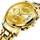 NIBOSI Watch Men Top Brand Luxury Blue Male Date Quartz Mens Watches Waterproof Sport Watch Clock Wristwatch Relogio Masculino
