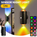 The Night Ledger | Motion-Sensing Wireless LED Wall Sconce