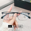 JMISUS 2025 New Arrivals Square Prescription Glasses Men Business Progressive Eyewear Plastic steel Custom Optical Eyeglasses