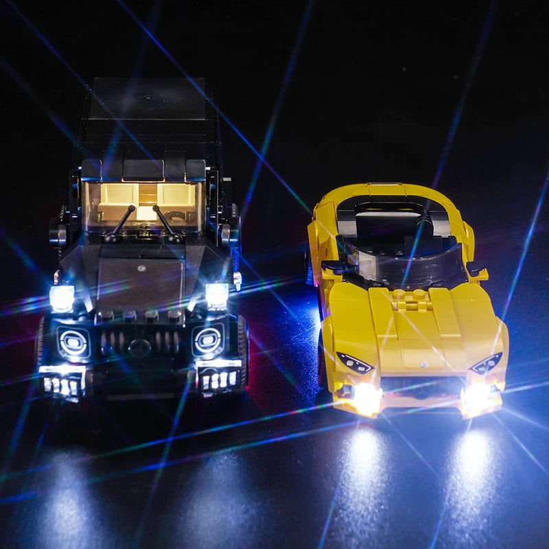 Vonado LED Light 76924 Set Suitable for Mercedes-AMG G 63&Mercedes-AMG SL 63 Gift (Lighting Accessories Only)