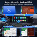 CarlinKit CarPlay Ai Box Android 13 SM6225 8 cores 8G+128G Smart Android TV Box Wireless CarPlay Android Auto Support 512GB TF