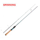Mavllos Rancy Trout Fishing Rod with UL Solid Tip Fast,Lure 0.6-8g Ultra Light Spinning Rod Line 2-6lb for Fishing Bass Pike