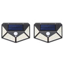 100LED Solar Flood Lights 3 Modes Outdoor Solar Motion Security Solar Light Waterproof for Garden Patio Garage Wall Light