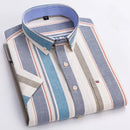 The Oxford Line | 100% Cotton Short-Sleeve Oxford Shirt