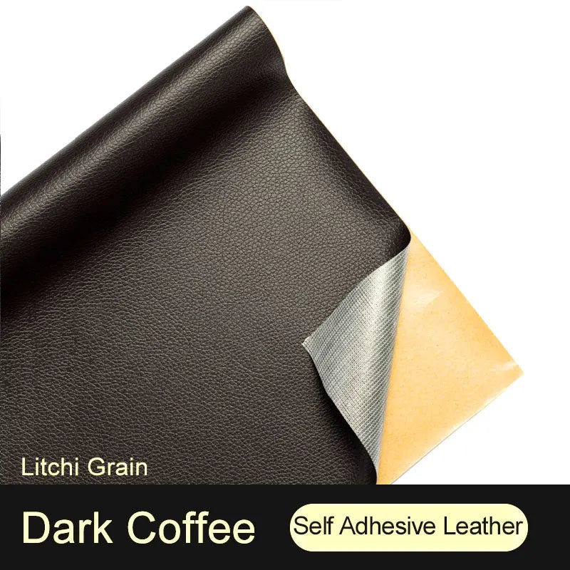 Leather Repair Patch Self-Adhesive Leather Tape DIY Upholstery Vinyl Sticker for Couches Sofa Furniture Car Seats Bags Jackets