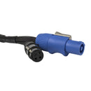 SHEHDS Powercon Plug And DMX Signal Line Connection 2/3 Meters Hand in Hand Cables Lighting Accessories For Stage DJ Disco