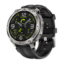 The Tank T4 | Rugged 6-Satellite GPS Smartwatch — 10ATM Diving Certified, Stainless Steel Bezel