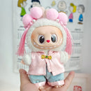 Only Clothes for Labubu15/17cm Doll Clothes Elegance Ancient Style Tang Suit Cute New Year Clothes Chinese Style Suit Party Gift