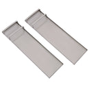Stainless Steel Kneedboards Construction Cement Knee Board Pair Kneeler Board Work Tools for Finishing Concrete