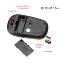 Ultra-thin Mouse 2.4Ghz Mini Wireless Optical Gaming Mouse Mice& USB Receiver Wireless Computer Mouse For PC Laptop 3500