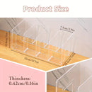 The Orderline | Four-Section Clear Purse Organizer Insert