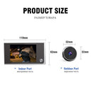 The Portal Guardian | 3.5" HD Digital Door Peephole Camera with 120° Wide-Angle Lens