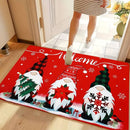 A Christmas-themed snowman rug for your homeHome Decor Bedroom Living Room Entryway Floor Mat Kitchen Bathroom Carpet