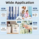 MARKLife P50 Thermal Wireless Label Printer Portable Bluetooth Sticker Mini Printer Barcode Label Maker Price Tag Printers DIY