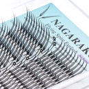 NAGARAKU Ship from America 10 cases Premade Spire Eyelash Plume Fluttering Eyelash Extensions Anime Effect Soft Comic