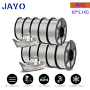 JAYO 3D Filament Printer PLA PLUS/PLA /PETG/PLA+2.0/ABS/TPU 1.75mm 10Rolls for FDM 100%No bubbel 3D Printer Materials DIY Gift