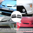 2pcs For Toyota Prius 2012-2015 Car Tow Hook Eye Cover Towing Trailer Cap Unprimed Black Right Left Caps 52128-47907 52128-47908