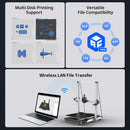 ANYCUBIC Kobra 3 Max FDM Multi Color 3D Printer with Up to 600mm/s Print Speed Build Volume 500*420*420mm Smart APP Control