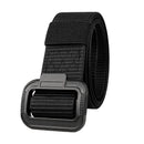 Men's Belt Imitation Nylon Tactical Belt Casual Versatile Metal Buckle Belt Outdoor Sports Canvas Belt Paired With Jeans Belt