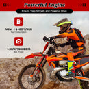 49.85CC 2-stroke Bicycle Engine Kit Single Cylinder Air-cooling Engine Max. Speed 48km/h