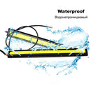 20PCS 17CM LED DRL Waterproof Driving Daytime Running Lights Strip 12V COB LED Car Aluminum Stripes Lights