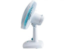 2-in-1 Ventilator Ultra V-30B-6P 30cm 6 Geschwindigkeiten 3 Geschwindigkeiten Weiß und Blau-110V