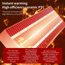ATWFS 500W/220V Elektrische Heizung für den Raum PTC Keramik-Heizplatte, tragbare Hausheizung, Fuß- und Handwärmer