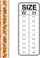 Autumn Thanksgiving Pumpkin Maple Leaf Linen Table Runners Dresser Scarf Decor Reusable Dining Table Runners Wedding Decorations