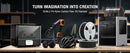 Industrial Grade PA6/PA12 Carbon Fiber Nylon 3D Filament (1.75mm)