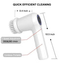 Zai Xiao Household Cleaning Brushes Electric Kitchen Brush Cleaning Gadgets for Home Multifunctional Cleaner Brush Electric Spin