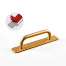 Adhesive Cabinet Handles Self Stick Drawer Pulls Stick On Handle Black Cabinet Pulls No Drilling Push Pull Helper For Kitchen