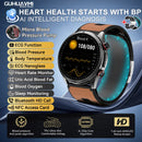 The BioPulse Pro | AMOLED Health Smartwatch — ECG, Blood Pressure & AI Body Scan