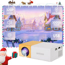 Christmas Portable Projector HD Hdmi Usb Audio Home Theater Media Player Beamer Halloween Gift Outdoor Travel Mini Led Projector