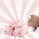 Creative Stress Relief Pull Pig Squishy Toy - Stretchy Mochi Tofu Ball - Decompression Vent Fidget For Adults - Suitable For Holiday Gifts, Fun And Cute Gifts, Birthday Gifts, Easter Gifts, Halloween Gifts, Christmas Gifts, P