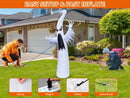 2.4M/8FT Halloween Inflatable Ghost Toy Model Built-in LED Holiday Party Decor Indoor Outdoor Terror Ornament Courtyard Prop