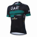 UAE 2023 Pro Team Cycling Racing Jersey Maillot Ciclismo Short Sleeve Summer Mens Road Cycling Bib Gel Shorts Kit Ropa De Hombre