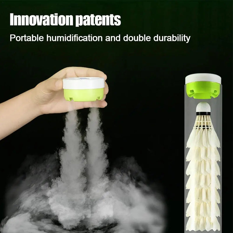 Humidifier Badminton Shuttlecock Steam Air Making the Battledore Keeps Balls Feather Moisturizing Badminton Ball Steamer