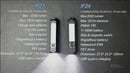 Sofirn IF24 RGB Light SST40 2000lm Powerful LED Flashlight 5V 2A 18650 USB C Rechargeable Torch IP66 Waterproof with Magnetic