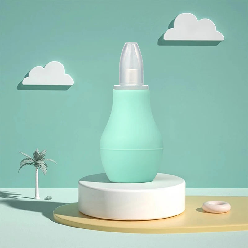 Simple Silicone Baby Nasal Aspirator Sucker Cleaner Nose Wash Anit Backflow Snot Cleaner
