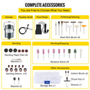 SucceBuy Hanging Flexshaft Mill 380/560/780W Electric Jewelry Grinding Polishing Tools Stepless Speed Stone Wood Sanding Pen Kit