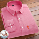 Men's shirt long sleeve 100% cotton spring/summer Oxford woven non-ironing anti-wrinkle Business casual high quality