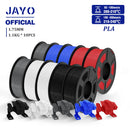 The LayerStack | 10-Roll 1.75mm 3D Printer Filament Collection (PLA / PETG / SILK)