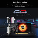 GT730 4GB DDR3 128Bit Graphics Card with HDMI-Compatible VGA DVI Port Gaming Graphics Card PCI-E2.0 16X for Desktops PC/Servers