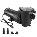 SucceBuy Above Ground Pool Pump 1HP/1.5HP/2HP Single Speed with Filter Basket for Above Ground Pools Hot Tubs Spas UL Certified