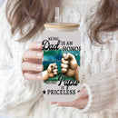 3D UV DTF Transfers Stickers 16oz Cup Wraps Dad Father's Day Printed For DIY Glass Ceramic Metal Leather Etc. D17043