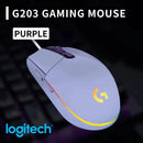 Logitech G102 Gaming Mouse 8000 DPI HERO Sensor 20M Click Durability RGB Lighting for Competitive Esports Daily Play G102  Mouse