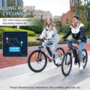 EVERCROSS TECH EK15 Electric bike adult, 26 E-boat with removable battery 36V 12Ah, 7 speeds, Range 35-90km